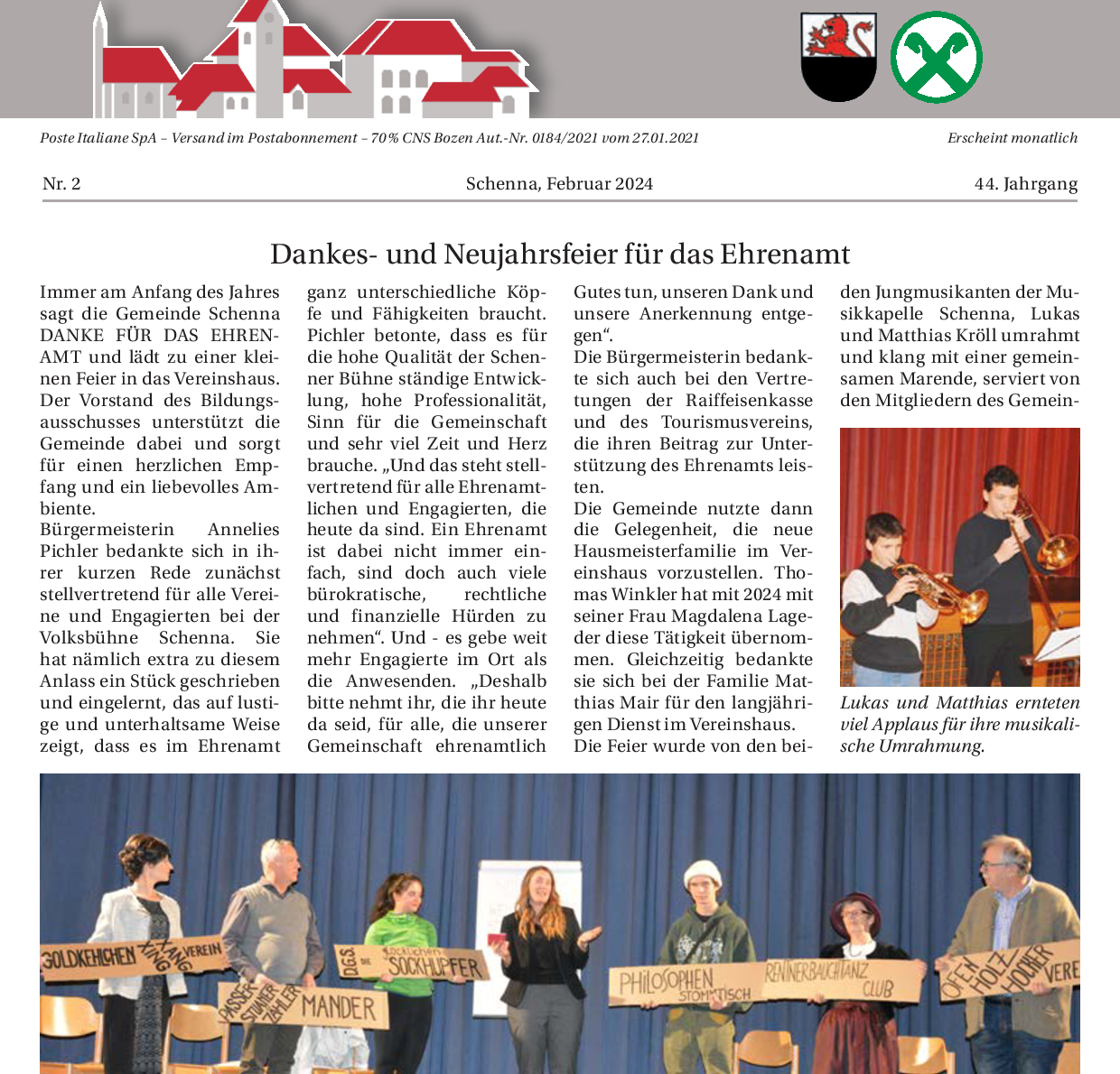 Dorfzeitung Schenna - Nr.2/2024